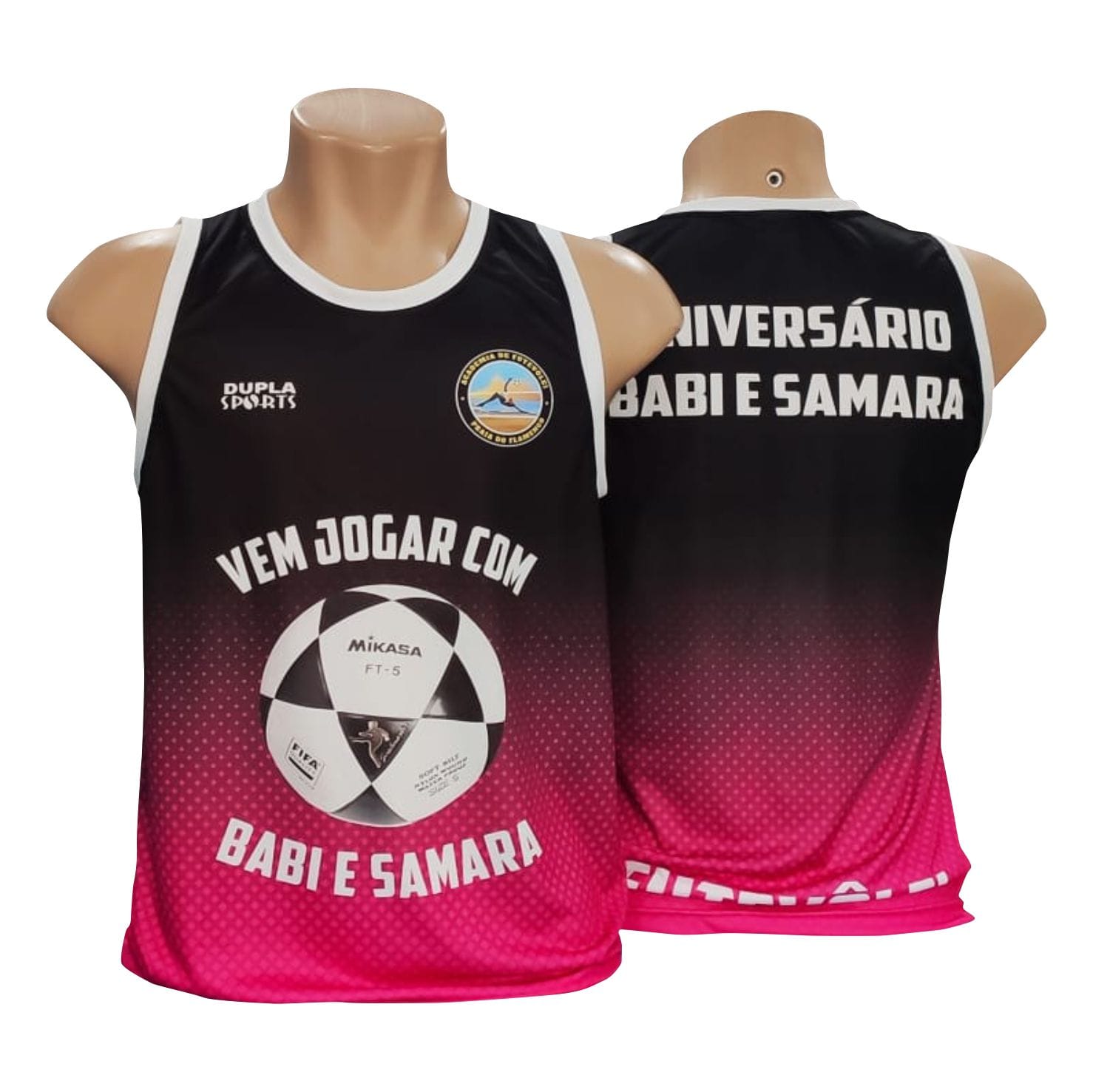 CAMISA REGATA SUBLIMAÇÃO TOTAL